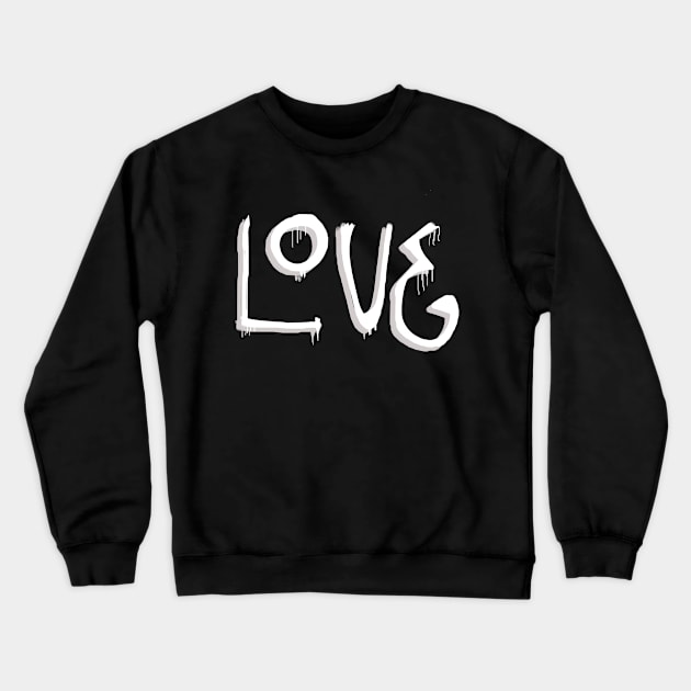 graffiti love Crewneck Sweatshirt by big_owl